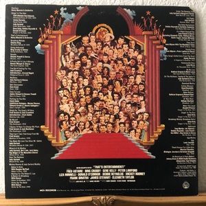 That's Entertainment Original Motion Picture Soundtrack Double Vinyl Lp Set